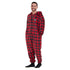 Snuggs Blanket Onesie Red Checkered
